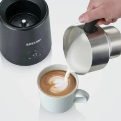 Spuma Lite melkeskummer 400 ml, svart