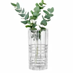 Square vase 28 cm, klar