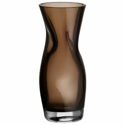 Squeeze-vase 23 cm, røykbrun