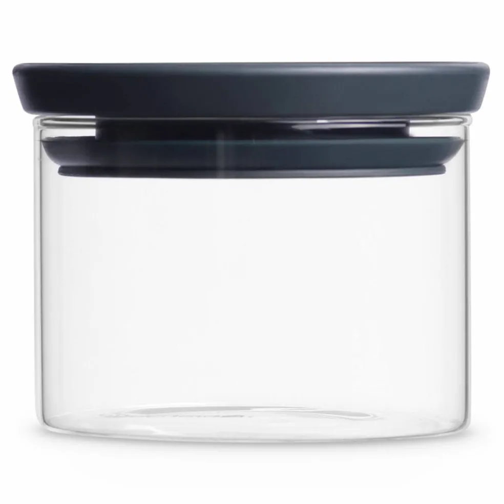 Stabelbar glasskrukke 0,3 liter, transparent