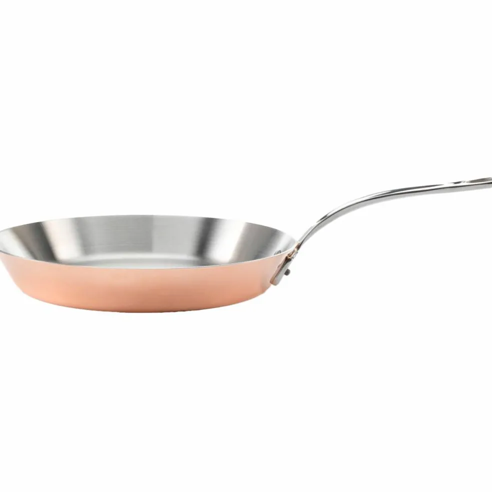 Stekepanne 26 cm, kobber