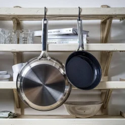 Stekepanne 24 cm, rustfritt stål