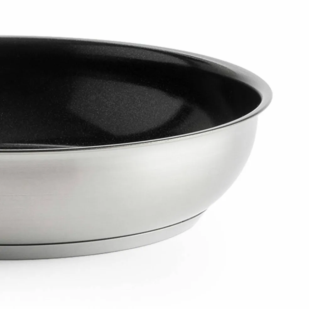 Stekepanne 24 cm, rustfritt stål
