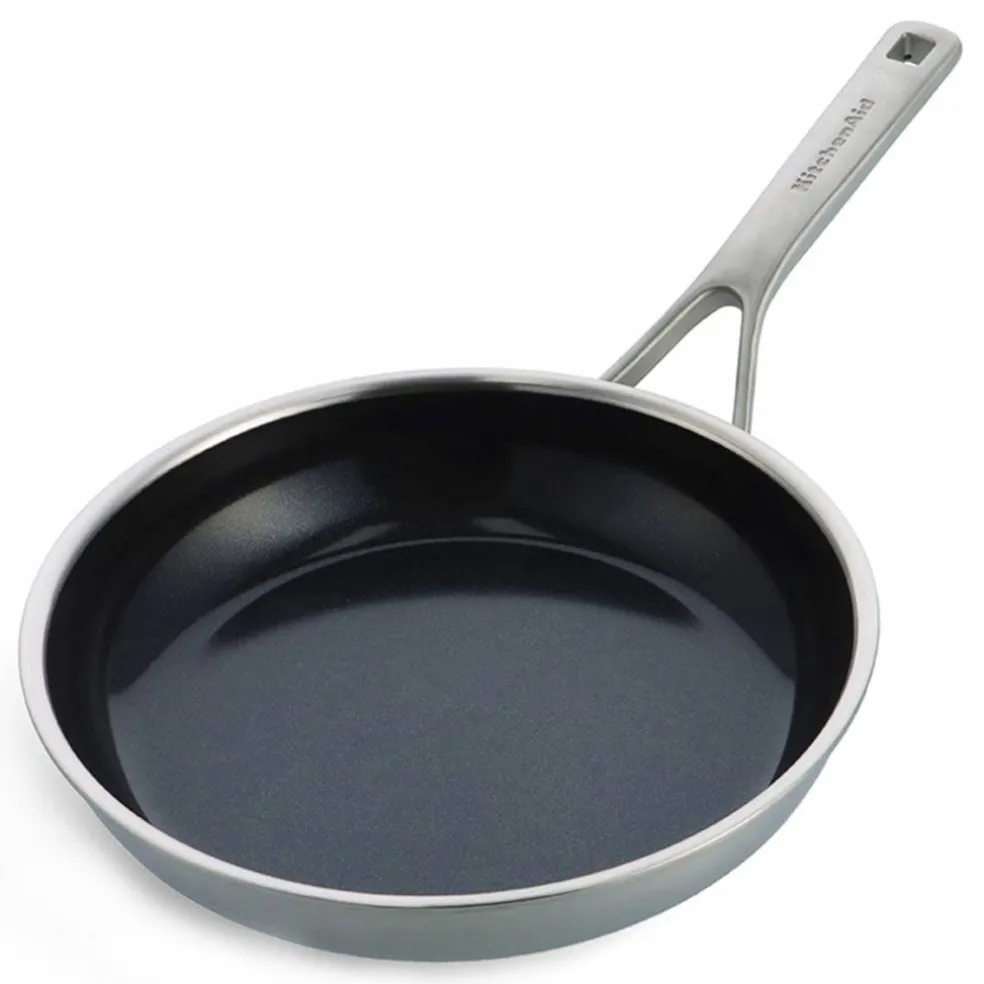 Stekepanne 28 cm, rustfritt stål