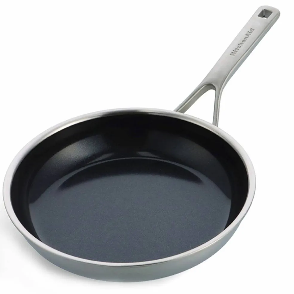 Stekepanne 28 cm, rustfritt stål