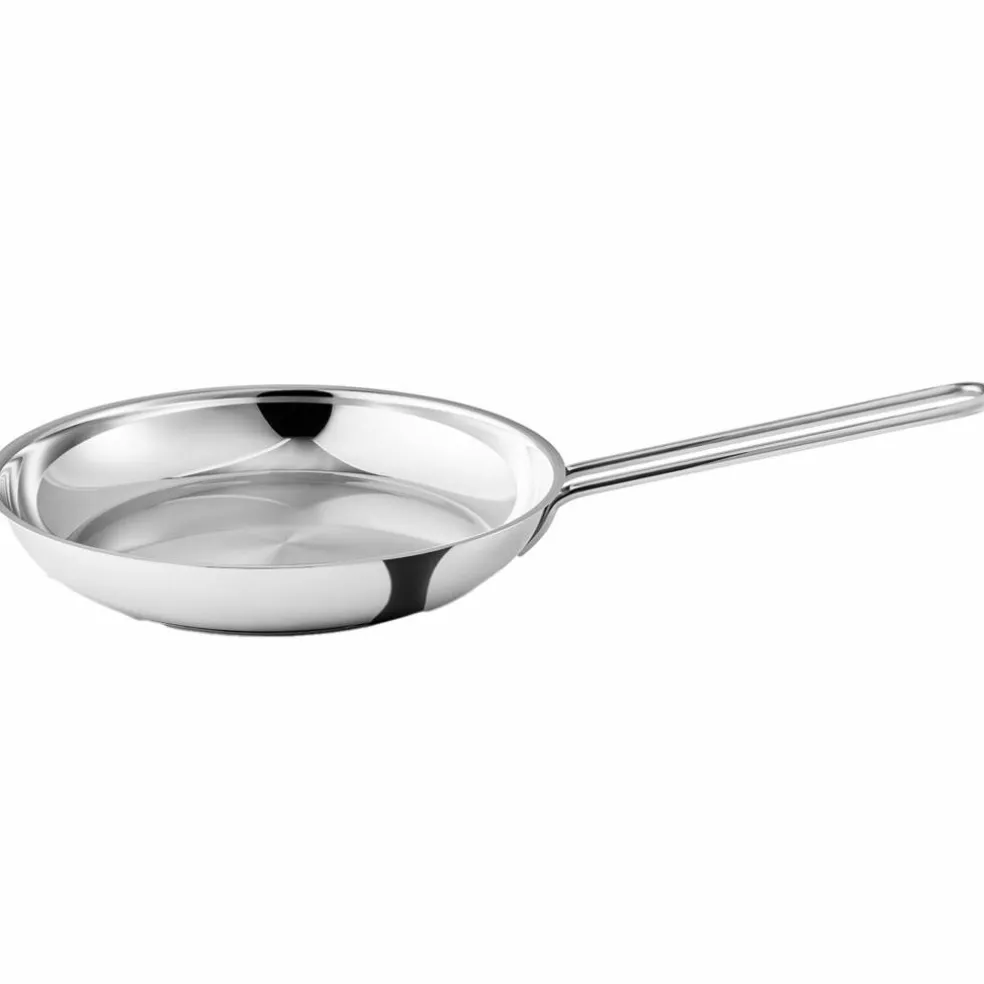 Stekepanne 28 cm, rustfritt stål