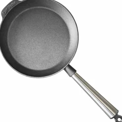 Stekepanne i støpejern 28 cm, stålhåndtak
