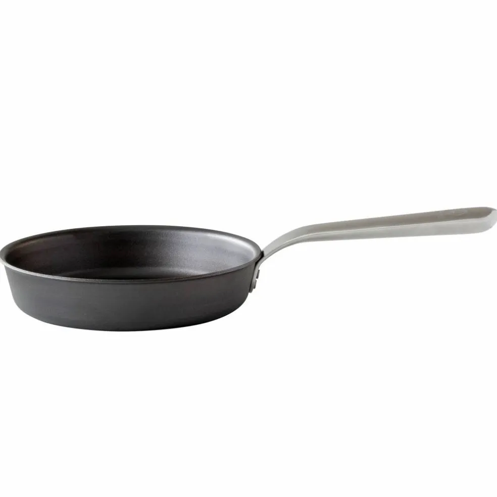 Stekepanne, karbonstål/rustfritt stål, Ø28 cm