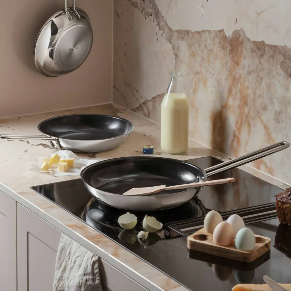 Stekepanne med keramisk Slip-Let® 24 cm, rustfritt stål
