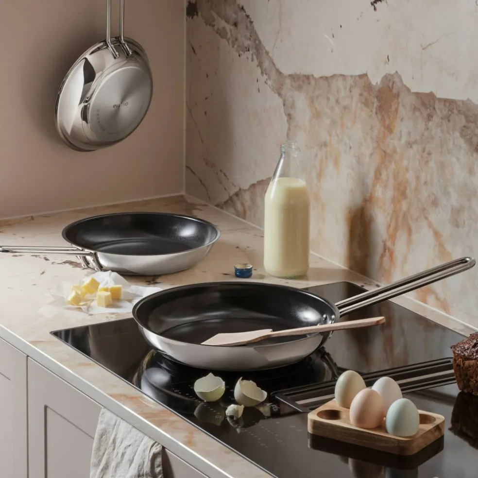 Stekepanne med keramisk Slip-Let® 24 cm, rustfritt stål