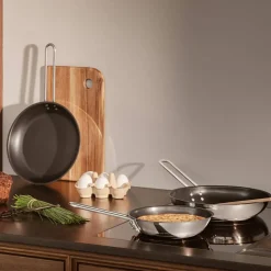Stekepanne med Slip-Let® 28 cm, rustfritt stål