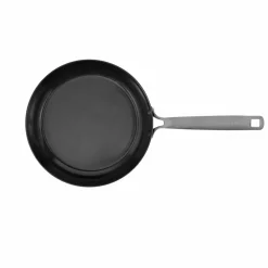 Stekepanne med stålhåndtak 24 cm, svart