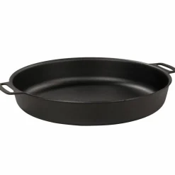 Stekepanne/paiform, Ø30 cm, karbonstål