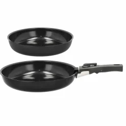 Stekepannesett med avtagbart håndtak, 24 + 28 cm