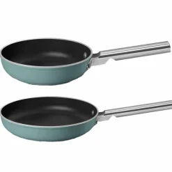 Stekepannesett 20 og 28 cm, svart