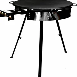 Stekeplate og brenner 78 cm