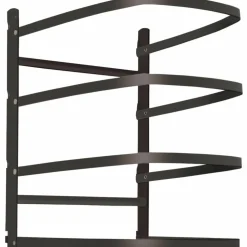 Stekeplatestativ Svart