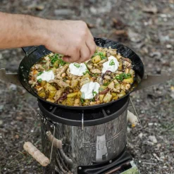 Stekeplate til Rocket Stove