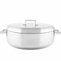 Stile traktørpanne med to håndtak 24 cm, rustfritt stål