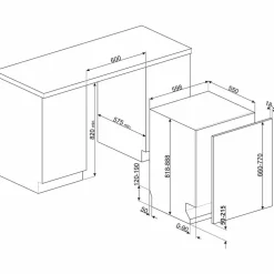 STL324AQLL helintegrert oppvaskmaskin