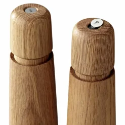 Stockholm salt- eller pepperkvern, 17 cm, eik