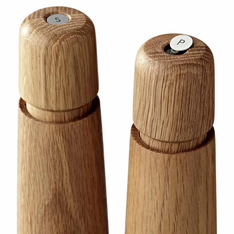 Stockholm salt- eller pepperkvern, 17 cm, eik