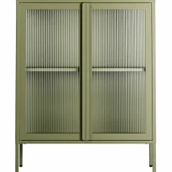 Store vitrineskap 90 x 110 cm, antrasitt