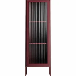 Store vitrineskap 50 x 150 cm, antrasitt
