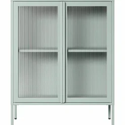 Store vitrineskap 90 x 110 cm, bordeaux