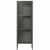 Store vitrineskap 50 x 150 cm, slate grey