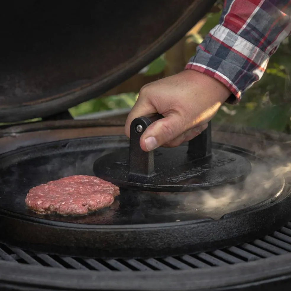 Støpejernsgrill og Stekeplate Rund 36 cm