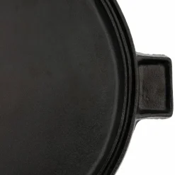 Støpejernsgrill og Stekeplate Rund 36 cm
