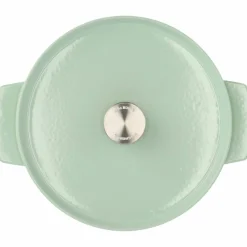 Støpejernsgryte 26 cm/5,2 liter, almond cream