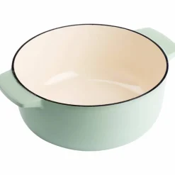 Støpejernsgryte 26 cm/5,2 liter, almond cream