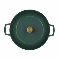 Støpejernsgryte 32 cm / 12 liter, cherry