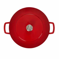 Støpejernsgryte 32 cm / 12 liter, grønn