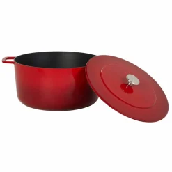 Støpejernsgryte 32 cm / 12 liter, grønn
