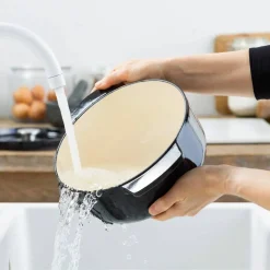 Støpejernsgryte 22 cm/3,3 liter, onyx black