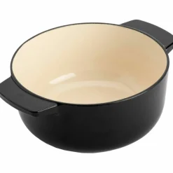 Støpejernsgryte 22 cm/3,3 liter, onyx black