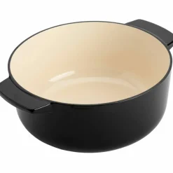 Støpejernsgryte 26 cm/5,2 liter, onyx black