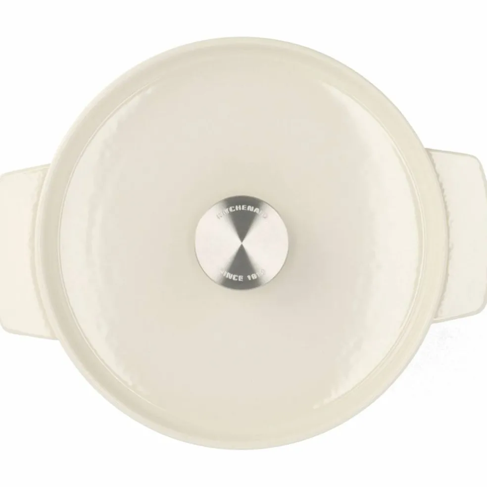 Støpejernsgryte 22 cm/3,3 liter, pistachio