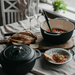 Støpejernsgryte emaljert 3 liter