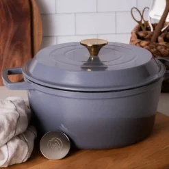 Støpejernsgryte 4,7 L Blå