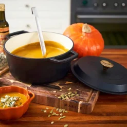 Støpejernsgryte 5 L Grå