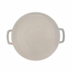 Støpejernsgryte med lokk 28 cm / 5,3 liter, cherry