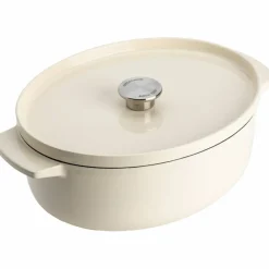 Støpejernsgryte oval 30 cm/5,6 liter, empire red