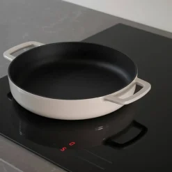 Støpejernspanne 28 cm, grønn