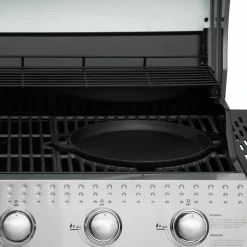 Støpejernspanne Multigrill, 30 cm