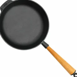 Støpejerns traktorpanne 28 cm, bøk