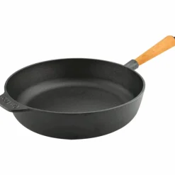 Støpejerns traktorpanne 28 cm, bøk